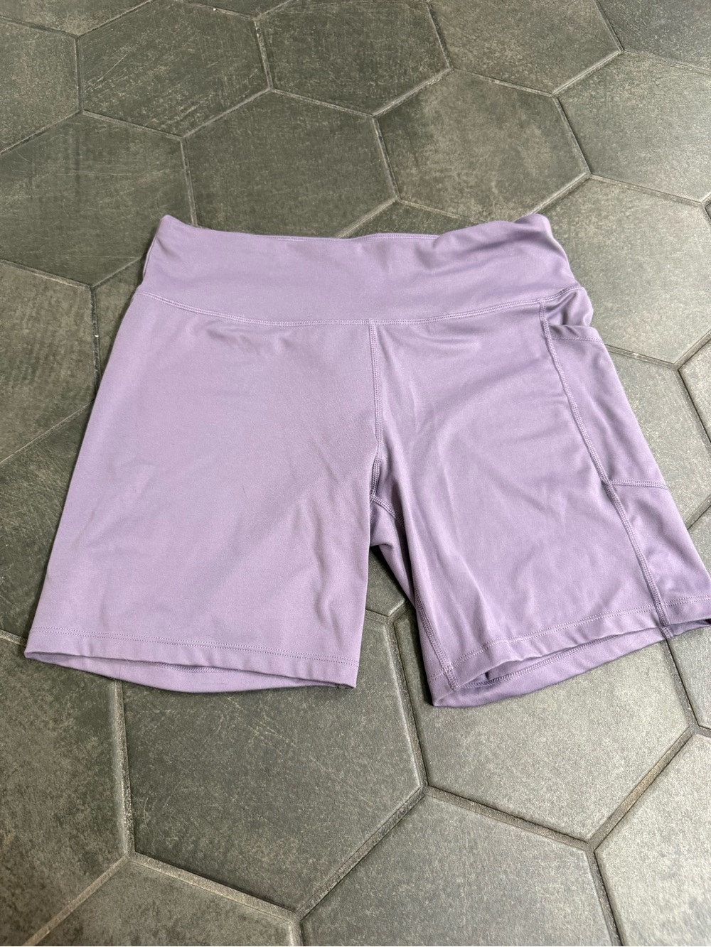 DKNY Women's Lavender Active Bike Shorts